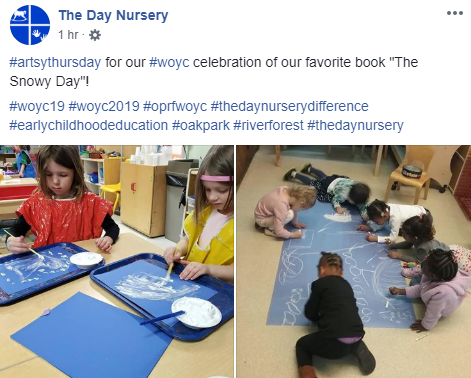 Collab4KidsOPRF's tweet photo. 💛 Thank you for taking the time to share your #WOYC19 celebration with us @TheDayNurseryOP! We hope everyone enjoyed the week and made a little extra effort to slow down 🌎 #OPRFWOYC https://t.co/oiSPWJgRFf