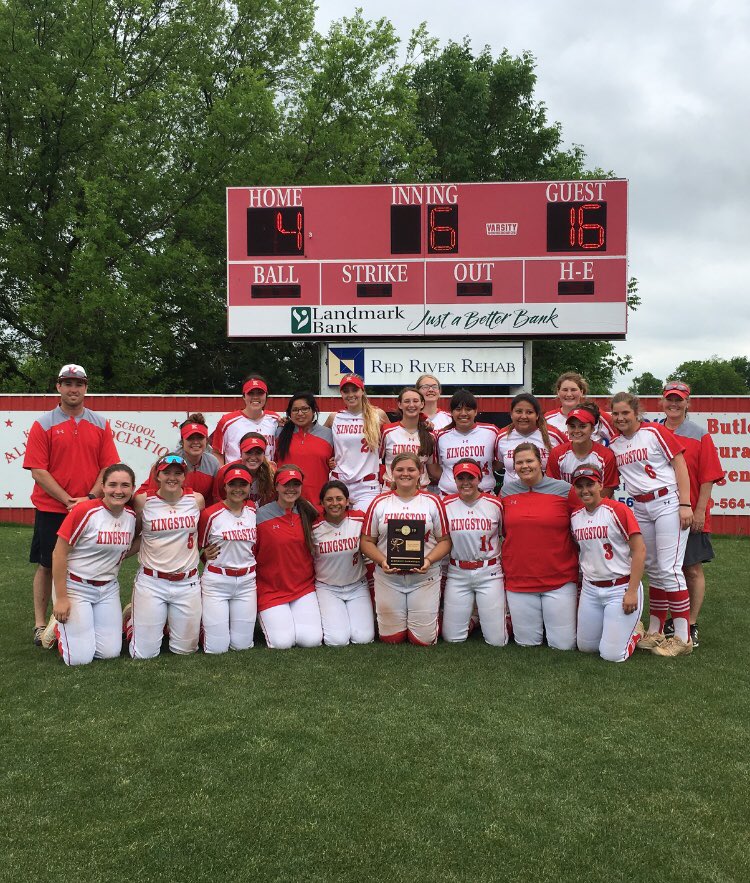 District Champs! 🙌🏻<a href="/KHSSoftball1/">KHS Softball</a>