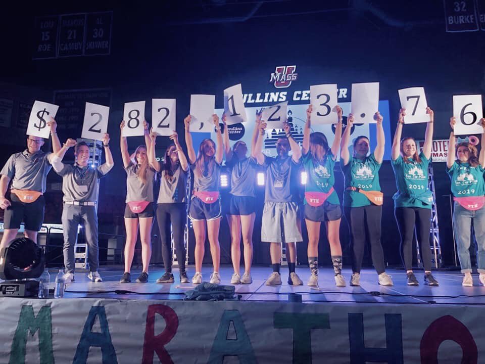 Congrats to UMass For The Kids on raising $282,123.76 for the children at Baystate Children’s Hospital during this year’s 12-hour UMass Dance Marathon! 🎉 bit.ly/2GspC4Z
