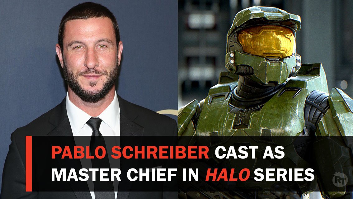 Rotten Tomatoes on X: Showtime's live-action #Halo series has found its  Master Chief in American Gods star Pablo Schreiber.   / X
