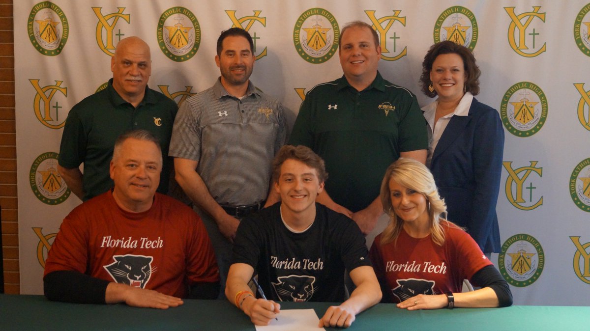 Chandler Hake has decided to continue his academic career and play lacrosse at Florida Institute of Technology!  Congratulations Chandler!  #YCMind #YCFamily #IrishSpirit