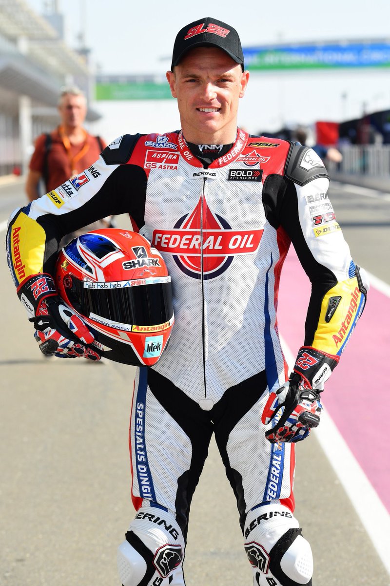 WoodgateAir's tweet photo. Great to see @SamLowes22 sporting our golden wings on the visor of his @shark_helmets for this season. 👍🛩🏍. Keep ‘er lit, Sam and best of luck! 🏁 #Moto2 #MotoGP https://t.co/RtghYvyot9