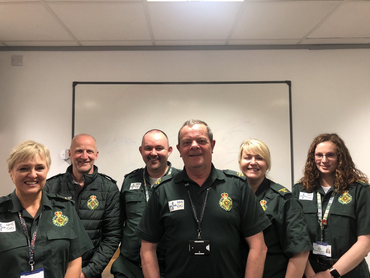 Week 1 of training for our new <a href="/WelshAmbulance/">Welsh Ambulance</a> CSD Senior Clinicians, joining a brilliant team which sits at the heart of our clinical response model #mts #leadership