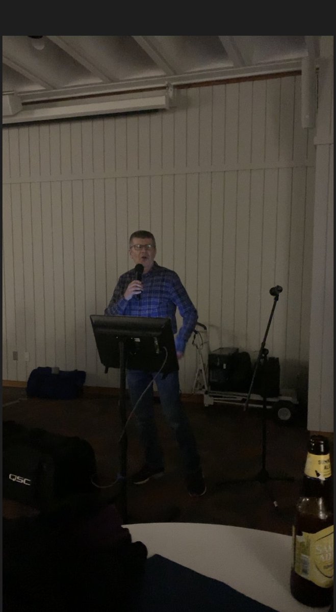 Keynote speaker Marc Jenkins enjoying Karaoke!!! #WHIP2019