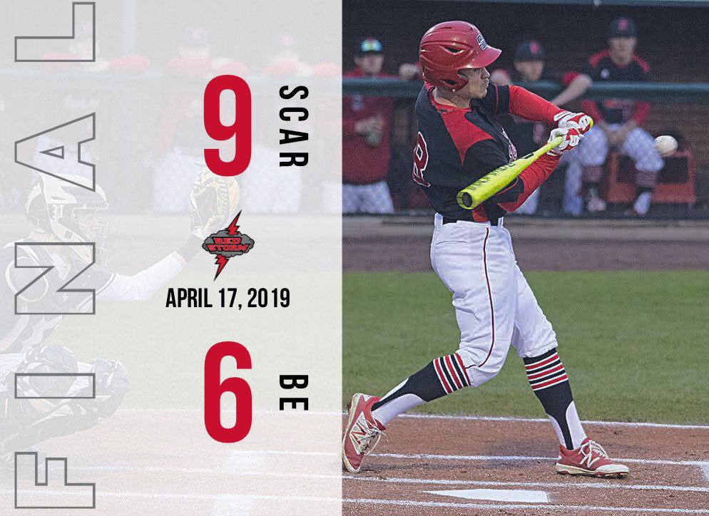 Baseball: Red Storm pick up first win of the season w/ win at Bonny Eagle. 

Next game will be Tuesday vs. Windham at SHS. 

#GOSTORM #STORMBASEBALL