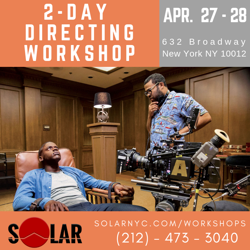 SolarWorkshops's tweet image. What's wrong with cheap thrills?
Make extraordinary films with an ordinary budget!
Join our Hands-on Directing Workshop Apr 27-28!
20% off through Friday!
solarnyc.com/workshops
#directing #directingworkshop #Directingclass #filmclass #filmschool #filmmaking #cinematography