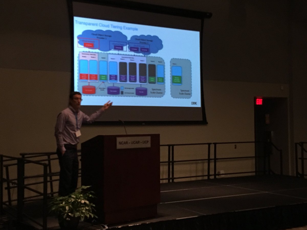 Push your cold data to cloud with #IBM #SpectrumScale Transparent Cloud Tiering (TCT). #SSUG