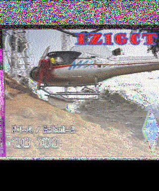 Happy ¡¡ #amsatea #QO100 #eshail #sstv