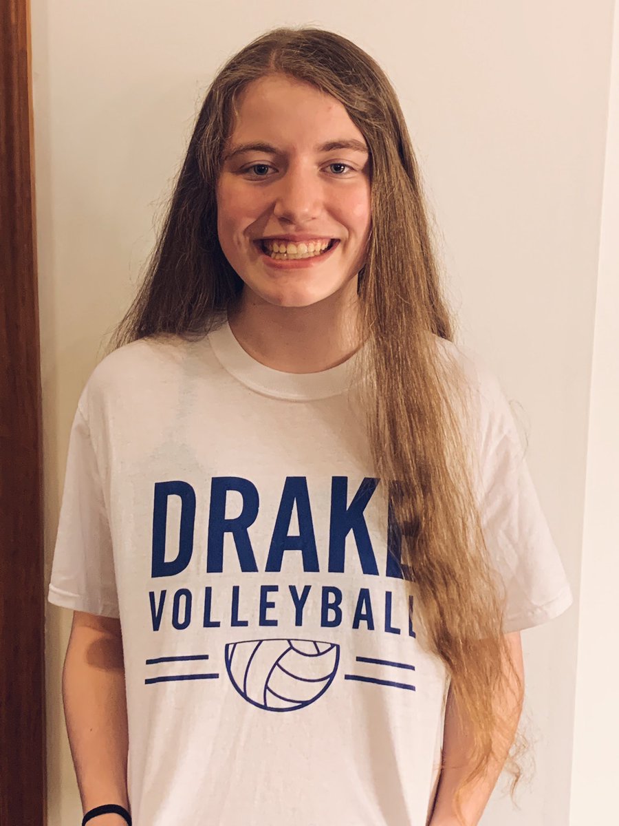 willsjada02's tweet photo. I am very excited to announce my verbal commitment to drake university to play division 1 volleyball and continue my academic career! Can’t thank all my family, friends, teammates, coaches and Mike enough for all they have done for me to continue my dream. Go Bulldogs!!🐶💙 https://t.co/4AecQffLjE