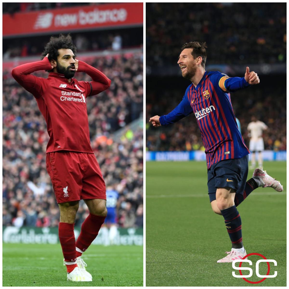 ¡QUÉ SEMIFINALES SE VIENEN EN LA #CHAMPIONSxESPN! El Barcelona de Messi recibirá al Liverpool en el Camp Nou y todo se definirá en Anfield. ¿Quién avanzará a la final?

RT -> Barcelona
MG -> Liverpool