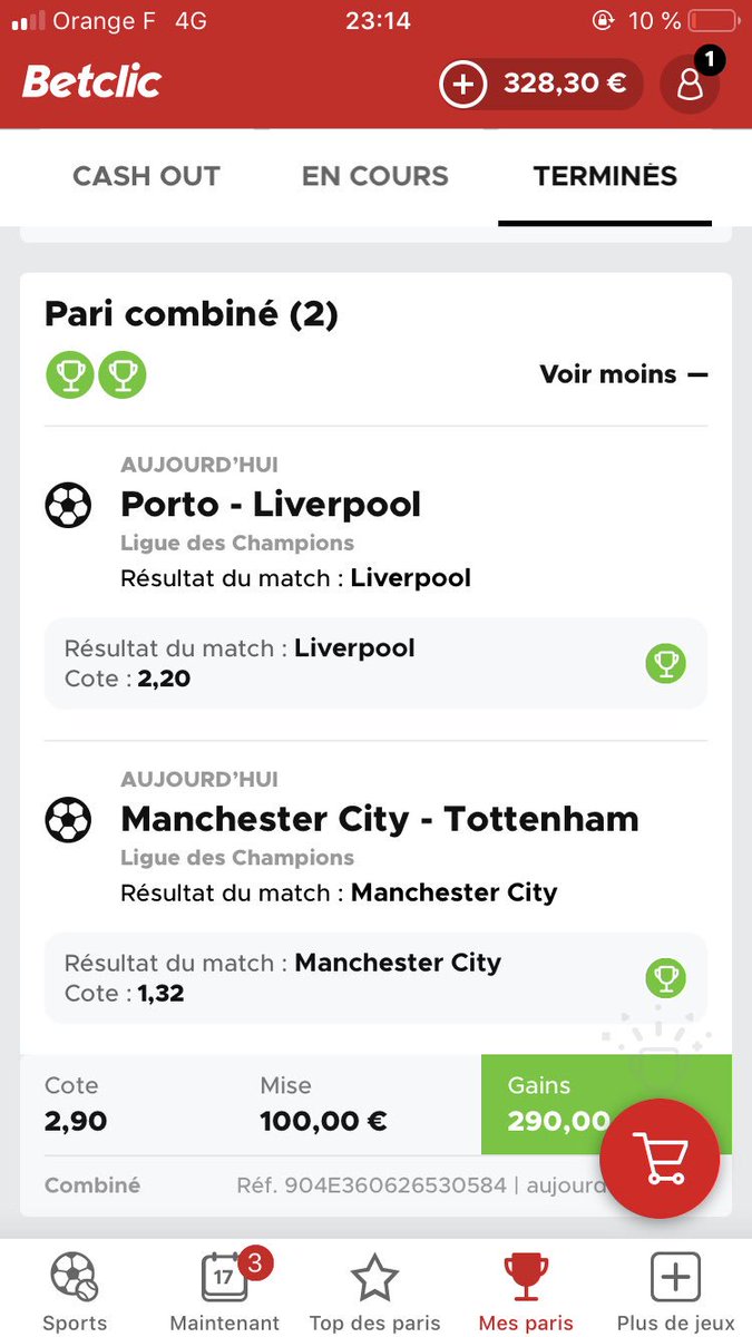 KomahWR's tweet photo. Eh merce @Betclic https://t.co/SbOIm0whzx