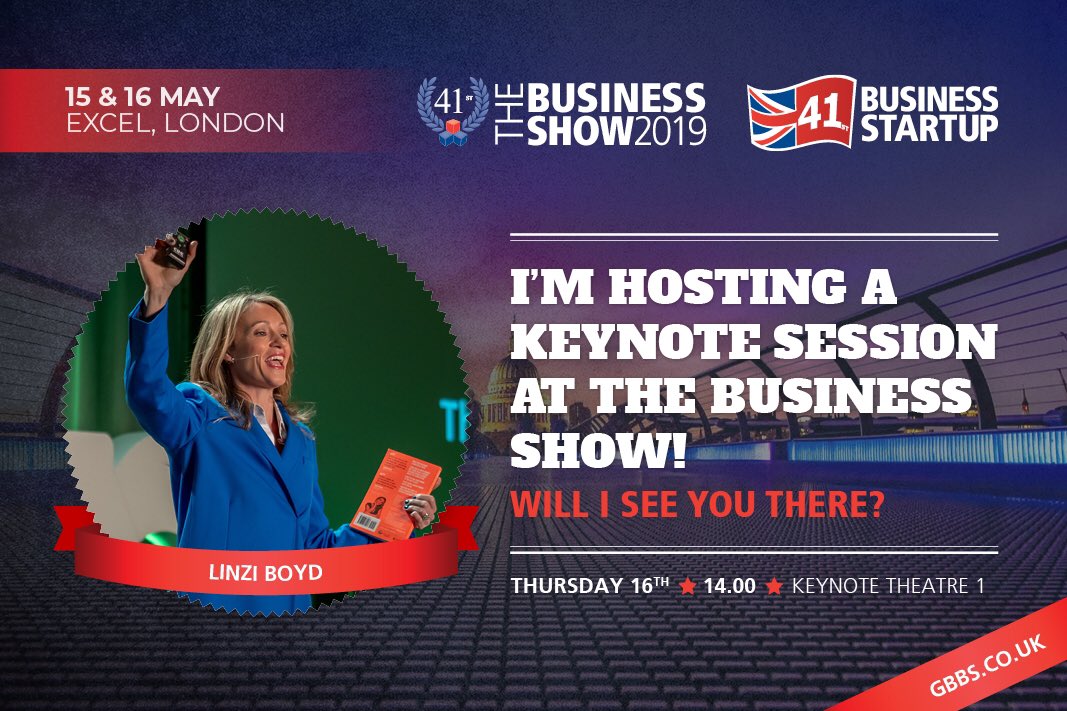 Linzi_Boyd's tweet photo. Are you as excited for @thebusinessshow as I am? 😃
Make sure you’ve got them 15th &16th May in your diary now so you don’t miss your opportunity to better your business and learn from the best of British business!🤩
#jointhequietrevolution
https://t.co/ES5Ik5GR1g https://t.co/lMatqwWqUK