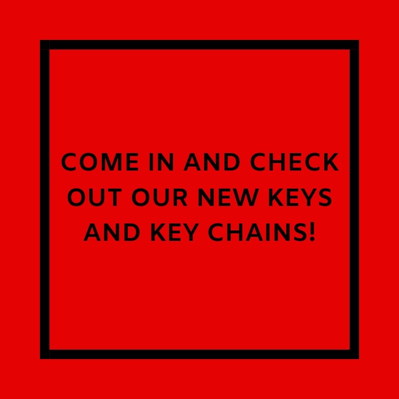 ActionIntegrat1's tweet image. Need a key cut? Come in and check out our new keys and key chains! #monitoredintrusionalarm #integrated 
#cardaccess #system #highsecurity #locksandkeys #masterkey 
#locksmith #securityconsult #safes #telephone #electronicsecuritysystems #cctv 
#actionintegrated #action