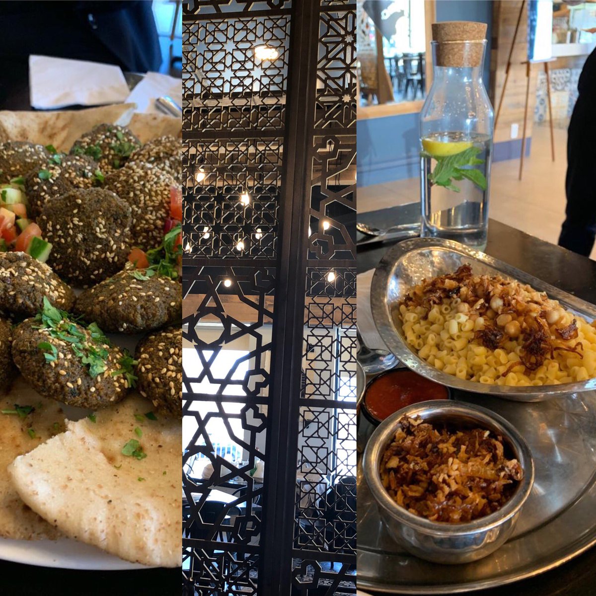 egyptincanada's tweet photo. I was thrilled to enjoy an authentic Egyptian experience at the new Egyptian Restaurant in Toronto “ Masrawy” .Young Egyptian entrepreneurs are setting an example in being innovative & tapping on their heritage #masrawykitchen @AmelGroup @CanadaFP @StewartRWheeler @FoodNetworkCA https://t.co/ShanjZ258s
