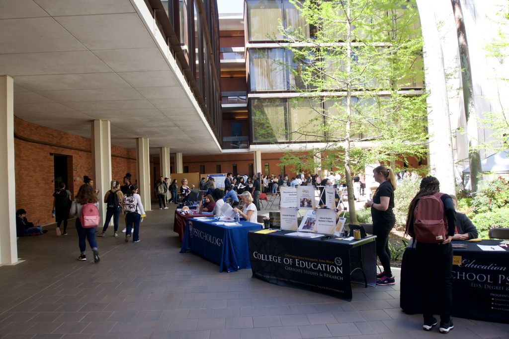 csulbcla's tweet photo. PSYCH DAY is happening now until 4:30pm! Dr. Amy C. Moors, our keynote speaker, will also be speaking on consensual non-monogamy starting at 3:30! Don't miss out 🤗 #PsychDay #CLA #GoBeach https://t.co/IzEi8xDpvb