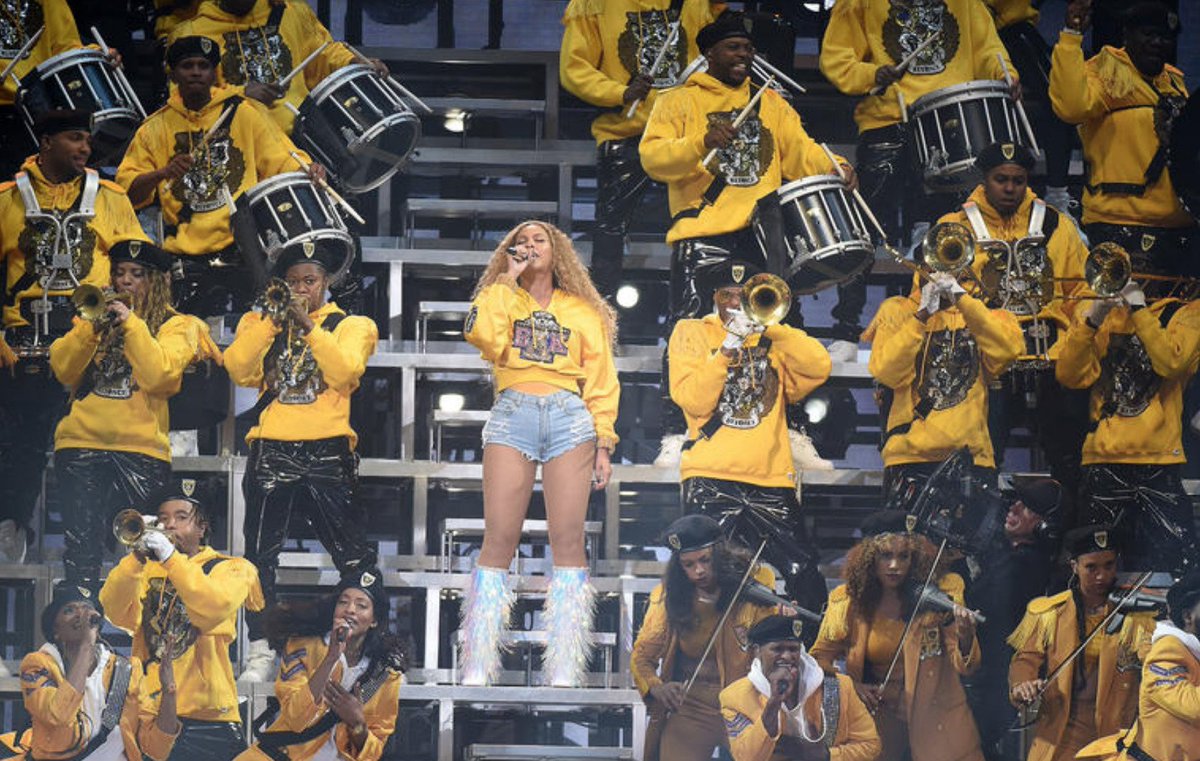 Ted Gioia On Twitter Don T Underestimate What Beyonce Is Doing To Make Marching Band Performances Cool That May Have A Longterm Impact In Ways We Can T Even Imagine At This Juncture Https T Co Bsybexcqqd
