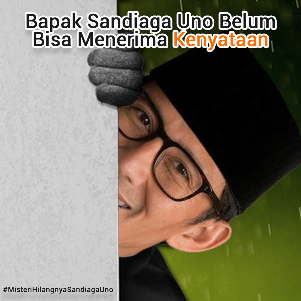 <a href="/PejuangGA/">Pejuang Give Away</a> Kembali kejalan yang lebih sadar untuk menerima kekalahan  #MisteriHilangnyaSandiagaUno