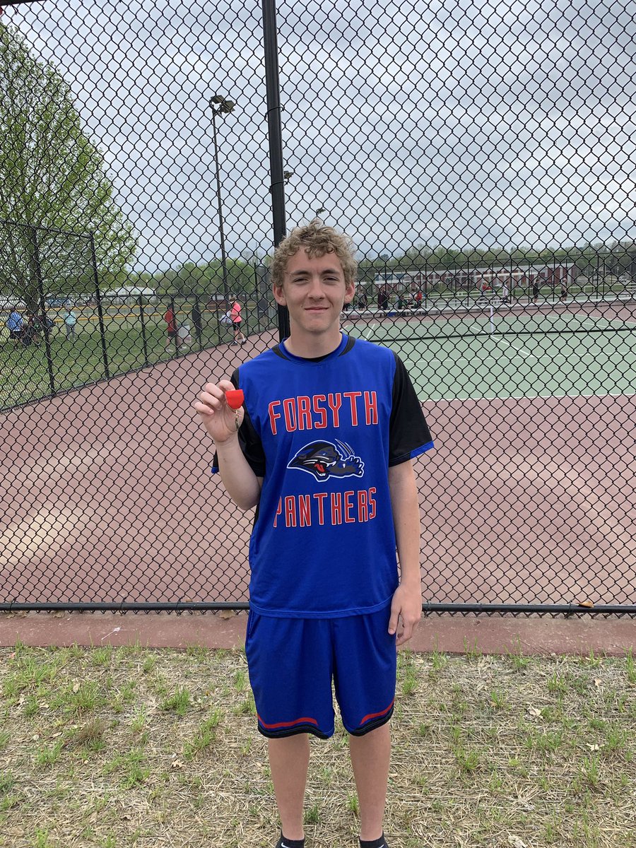 Congratulations to Jarrett Teel for winning flight 1 singles at the West Plains Individual Tournament. #TheFamily #PoundTheStone