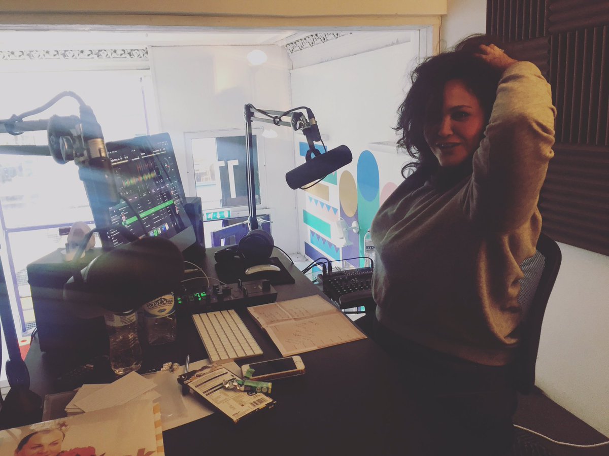 Radio show wi this babe x