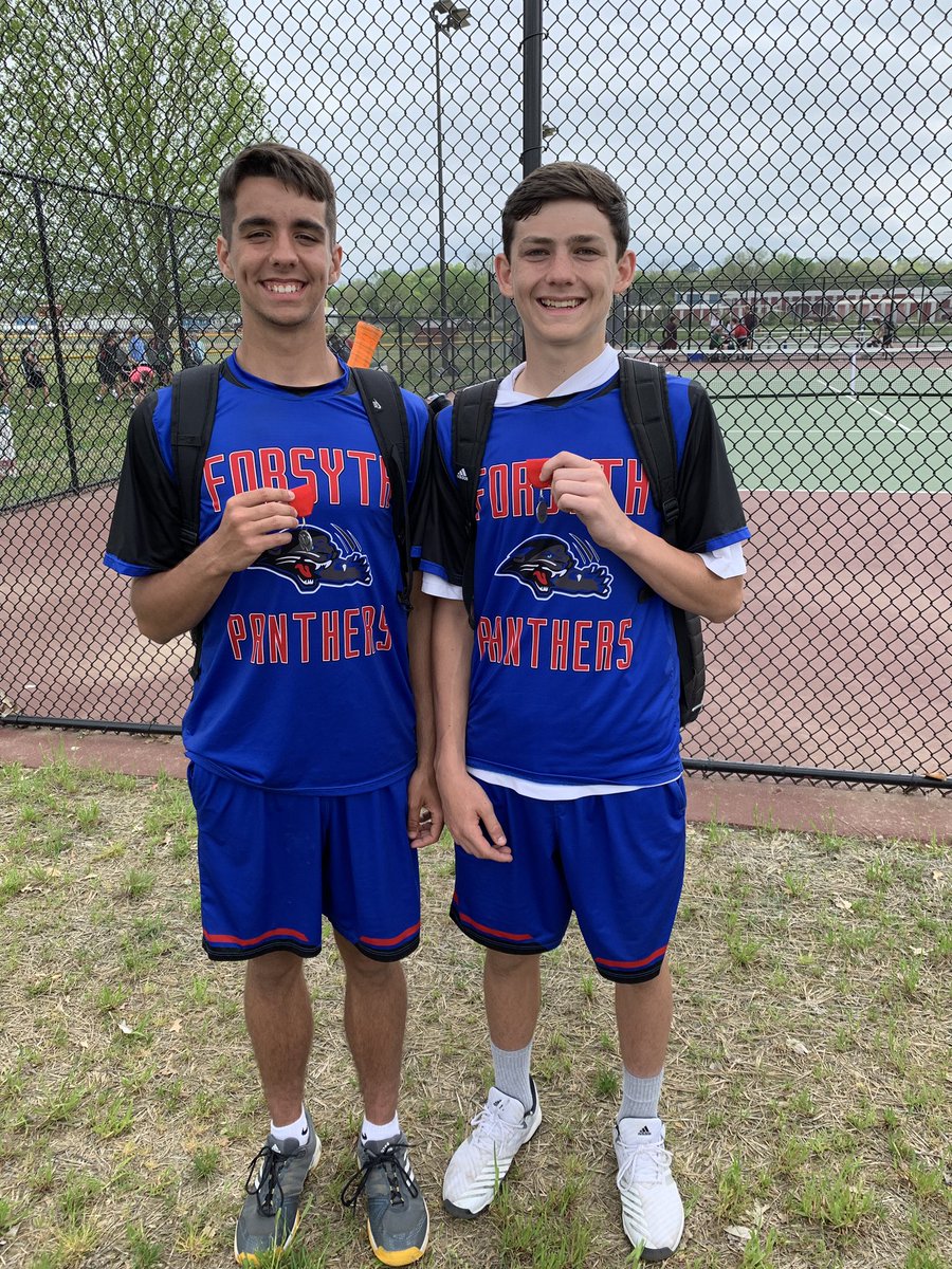 Congratulations to Jon Deroo and Jordan Letterman for placing 2nd in Flight 1 doubles at the West Plains Individual Tournament. #TheFamily #PoundTheStone