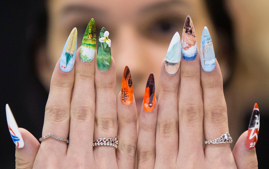 And the winner is… | Japanese nail art, Crazy nail art, 3d nail art designs