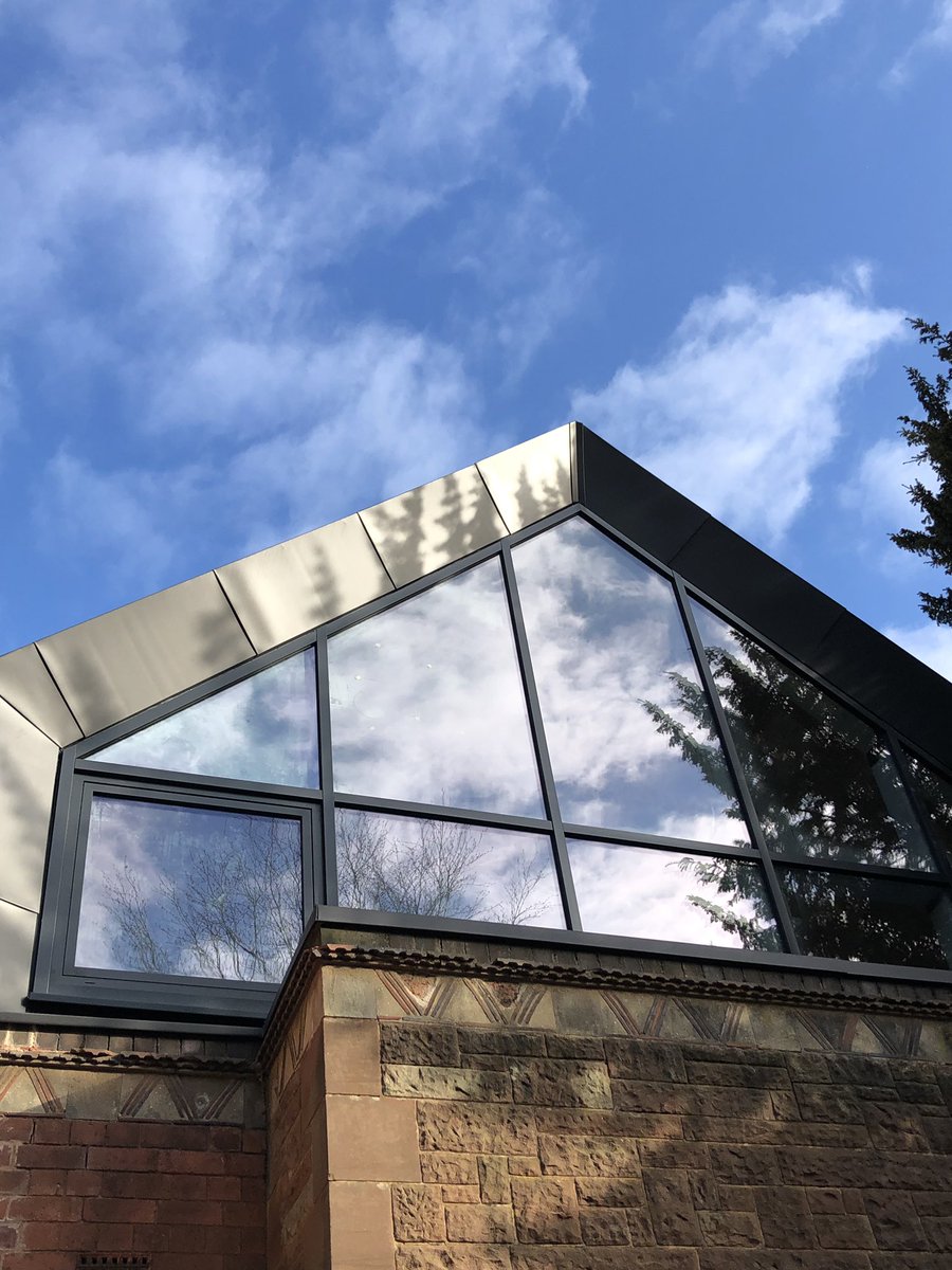 Vm zinc Anthra plus on a vented substrate in Edgbaston