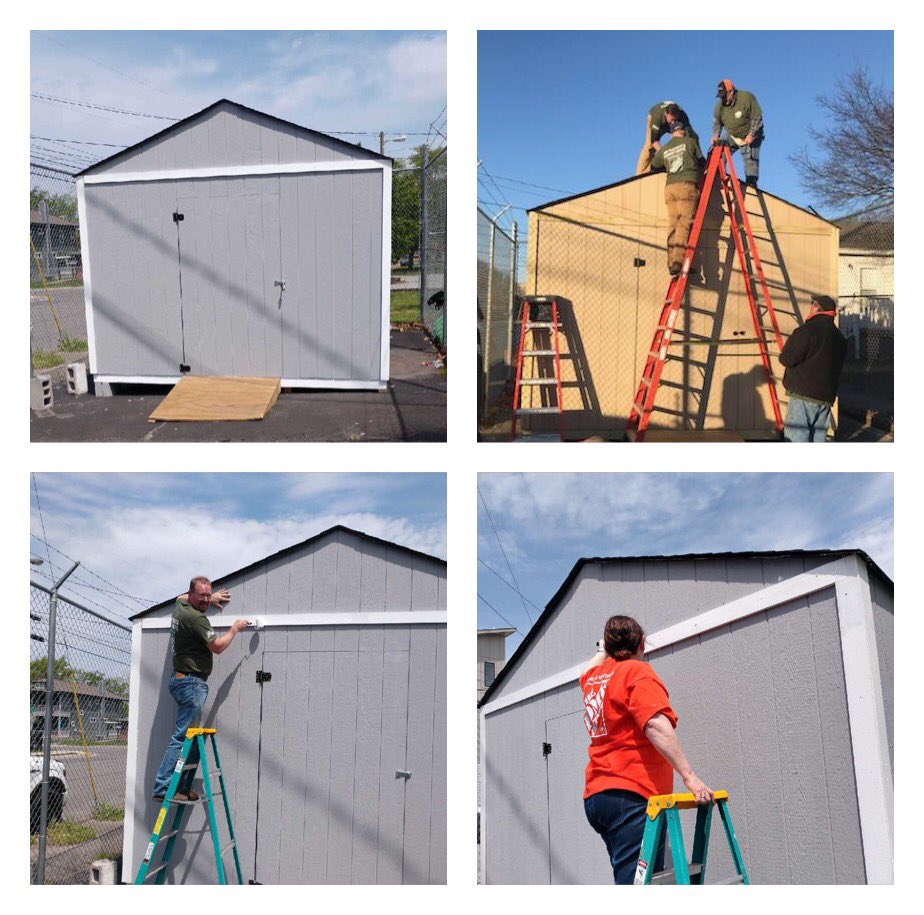 patti0732's tweet photo. Thanks to DH Kirk Sweeney for heading up the painting  at Operation Stand Down https://t.co/JsoyHZDshv
