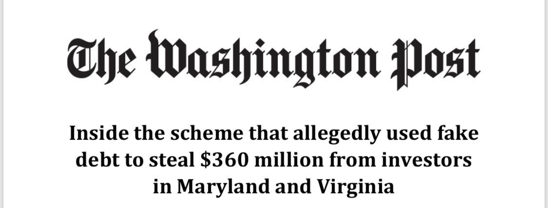 Sequor Law partner Arnie Lacayo was quoted in The <a href="/washingtonpost/">The Washington Post</a> Post article about a $360 million Ponzi scheme.
