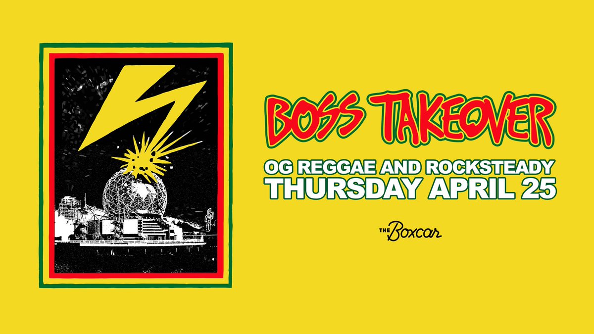 youngroyal88's tweet photo. #BOSSTAKEOVER Returns to The Boxcar next Thursday April 25th! The best in OG JA Reggae &amp; Rocksteady on vinyl 45 all nite long! We'll have FREE Jamaican Pattys and our brand new drink special going as well so don't miss it! 🇯🇲🇯🇲🇯🇲 https://t.co/dVGu18UNTq