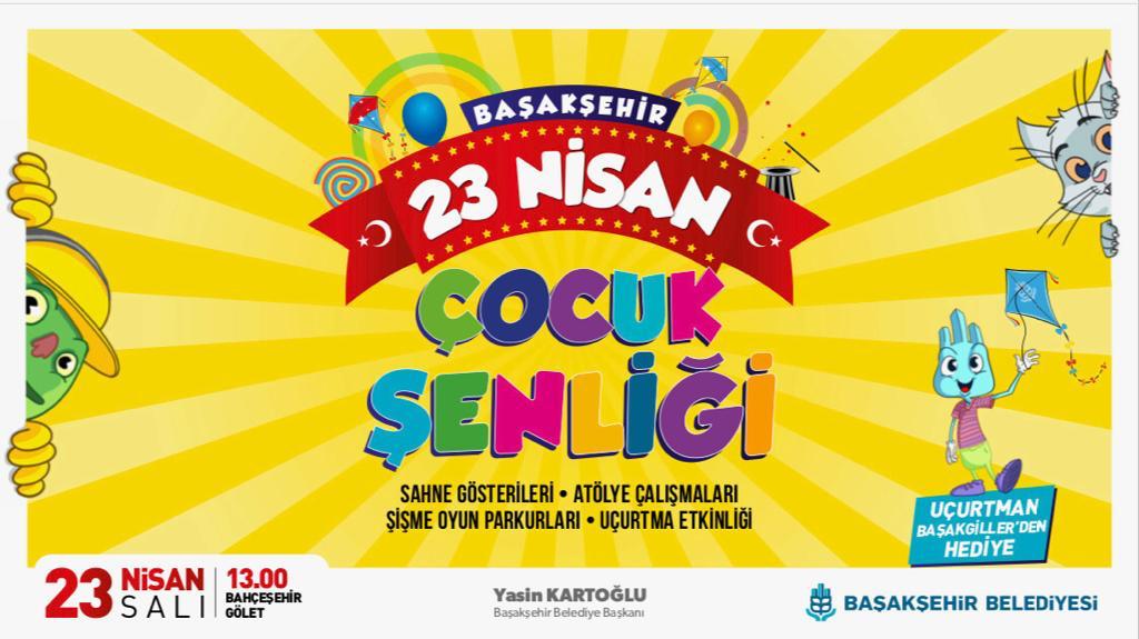 23 Nisan da Başakşehir Belediyemizin düzenlemiş olduğu Çocuk Şenliği programına tüm site sakinlerimiz davetlidir. <a href="/Basaksehir_Bld/">Başakşehir Belediyesi</a> <a href="/yasinkartoglu/">Yasin Kartoğlu</a> <a href="/AdemmYILDIZ/">Adem Yıldız</a> @MunirYAGIZ <a href="/EmlakYonetim/">Emlak Yönetim A.Ş.</a> @hkarakas6161 <a href="/HasanDurhat/">Hasan Durhat</a> <a href="/AlicanOzpolat/">Alican Özpolat</a>