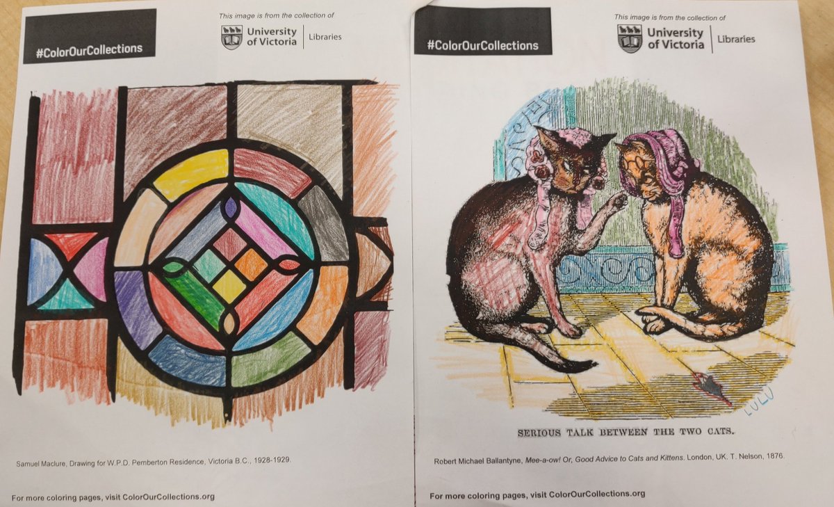 lulumacki's tweet photo. @uvic @UVicLib #ColorOurColections https://t.co/4TZmr1so94