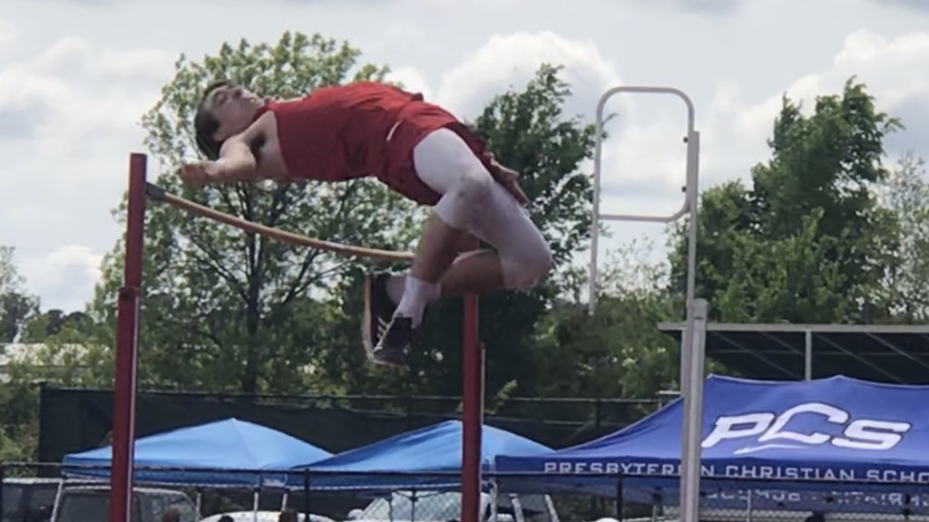 McgregorDusty's tweet photo. Jumping out his shoes! First place JR State high jump.
#4sportathlete #chasinghisdreams @DeionSanders @BoJackson @Coach_EdOrgeron @LSUBeatTweet @USMGoldenEagles @OleMissSports @JordanMillsLSFB @PierceSmalley @nucfootball @UnderArmour @usnikefootball @adidasUS https://t.co/NBiw7Jyxx7