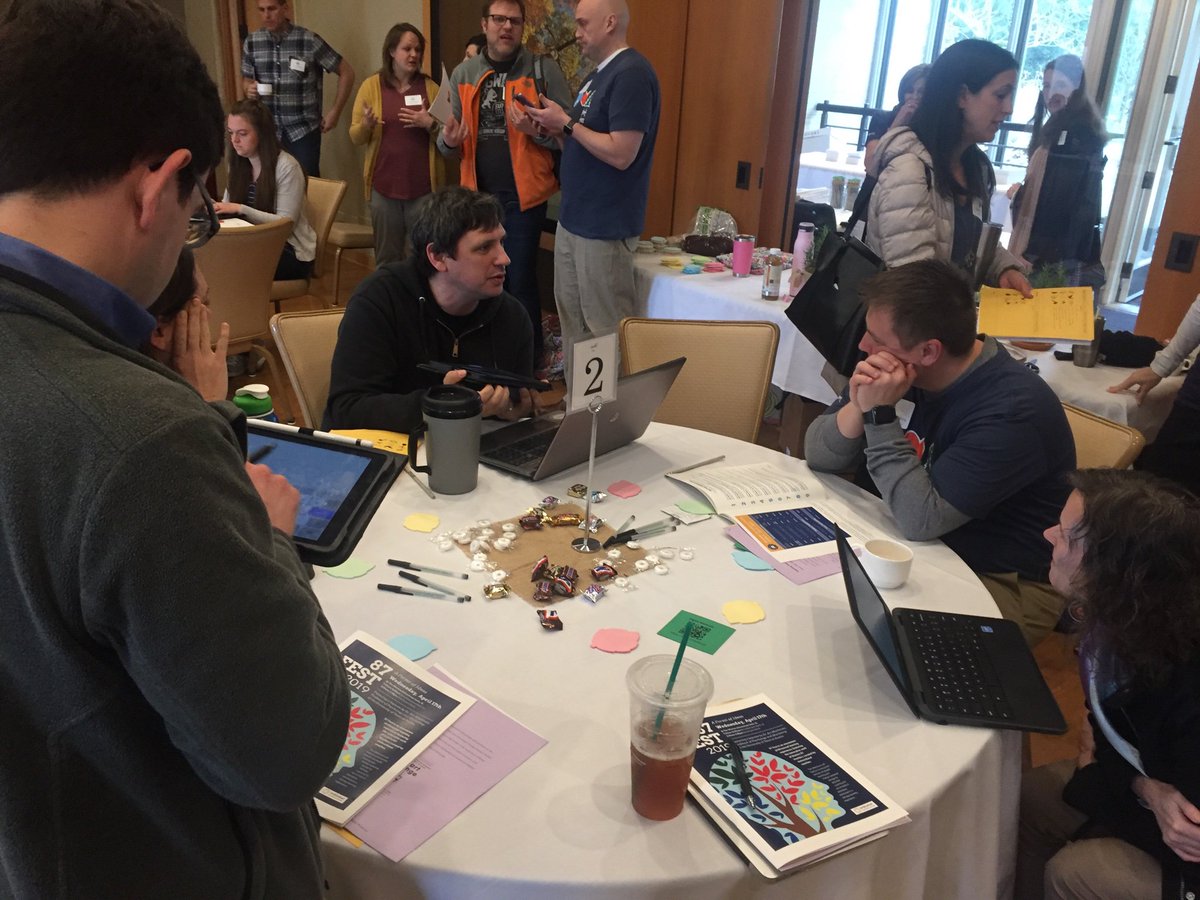 MrsSlowinski's tweet photo. As always, I learned a ton from my passionate & innovative colleagues at @GlenbardDist87 #87Fest! Thanks @GWHilltoppers! #87Learns @stefaniegeeve7 @westechcoach https://t.co/YHWw21pMfF