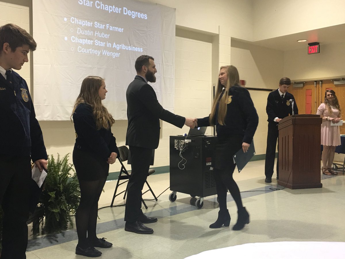 Another great night celebrating PVs strong FFA Chapter!  #PVBravesProud
