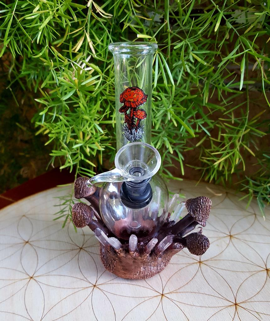 🍄GIVEAWAY🍄

•Winner will get this electroformed mushroom & quartz mini bong! 🍄

•To enter: Follow me, RT this tweet (quote rts don't count), and tag a smoking buddy! *follow me on ig for an extra entry

•Winner will be chosen 4/20 

Good luck! ❤
