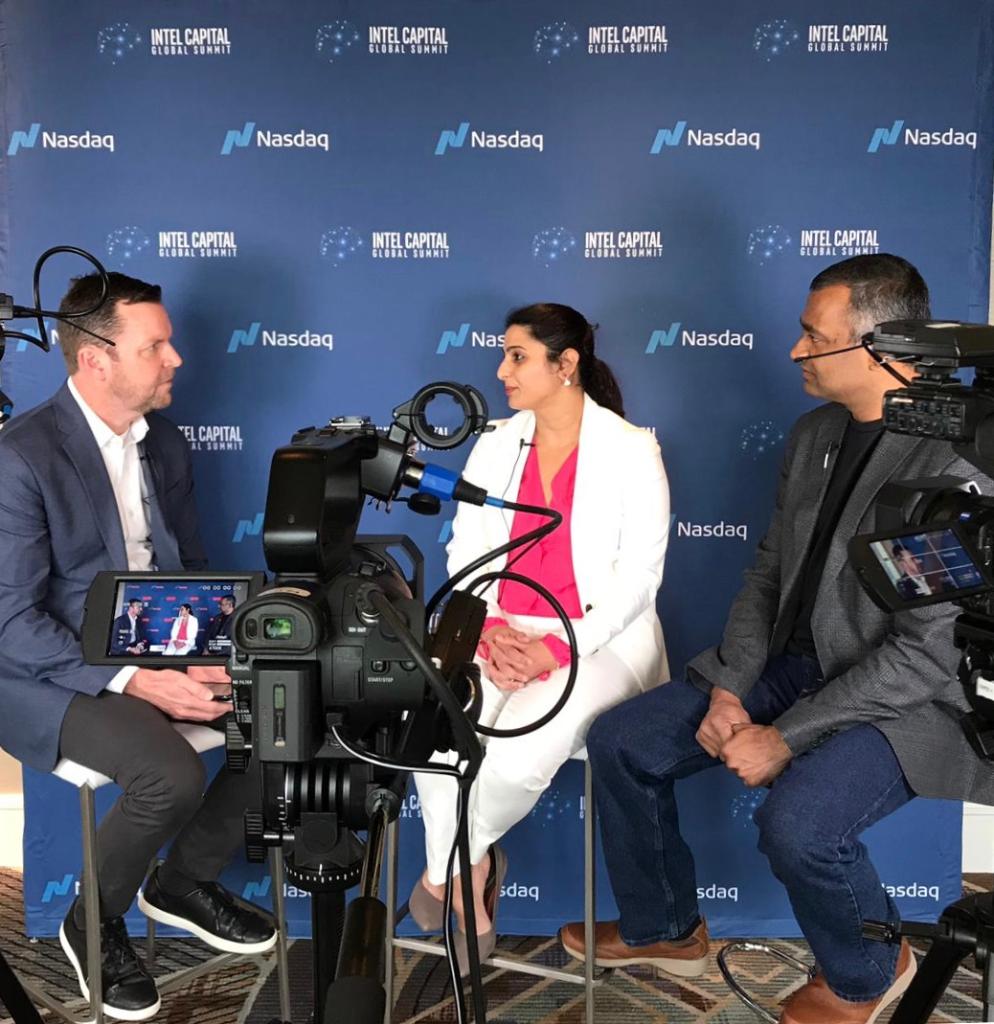 NasdaqExchange's tweet photo. .@spokedylan sat down with the @Minio co-Founders to talk about their innovative, open-source cloud storage software at #ICAPSummit https://t.co/buPkecygSl https://t.co/AbOKrrCCEM