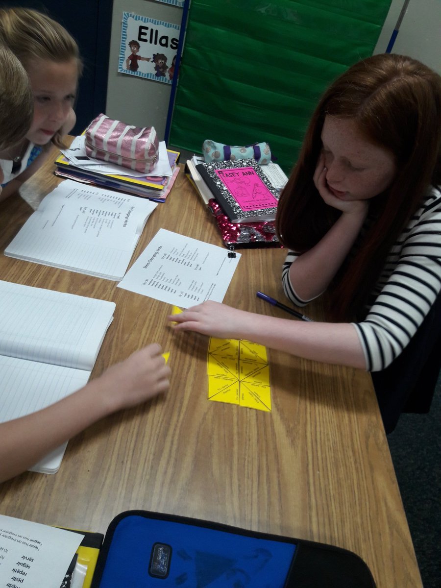 WPS_Spanish's tweet photo. 6th graders are learning to conjugate verbs. We used a puzzle for them to find all the conjugations of the verbs. Great job! @woodlandschool #spanish #Spanishteachers #Spanish https://t.co/e3MoyzNtOm