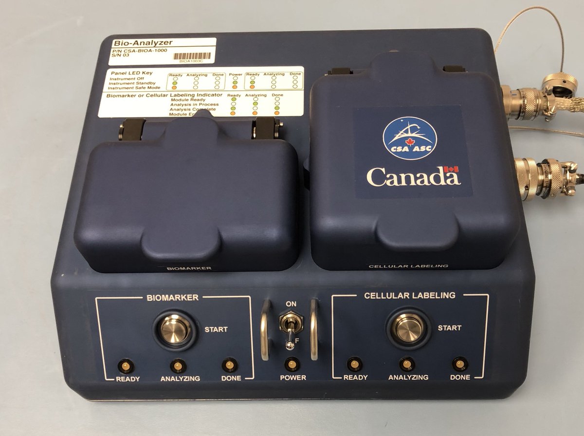 genejm29's tweet photo. #NG11 #Antares #Cygnus #SSRogerChaffee About the the .@csa_asc #BioAnalyzer experiment being carried by Cygnus NG - 11. Solar Array deploy underway https://t.co/cD8WSY8z5r https://t.co/NLTppM0v93