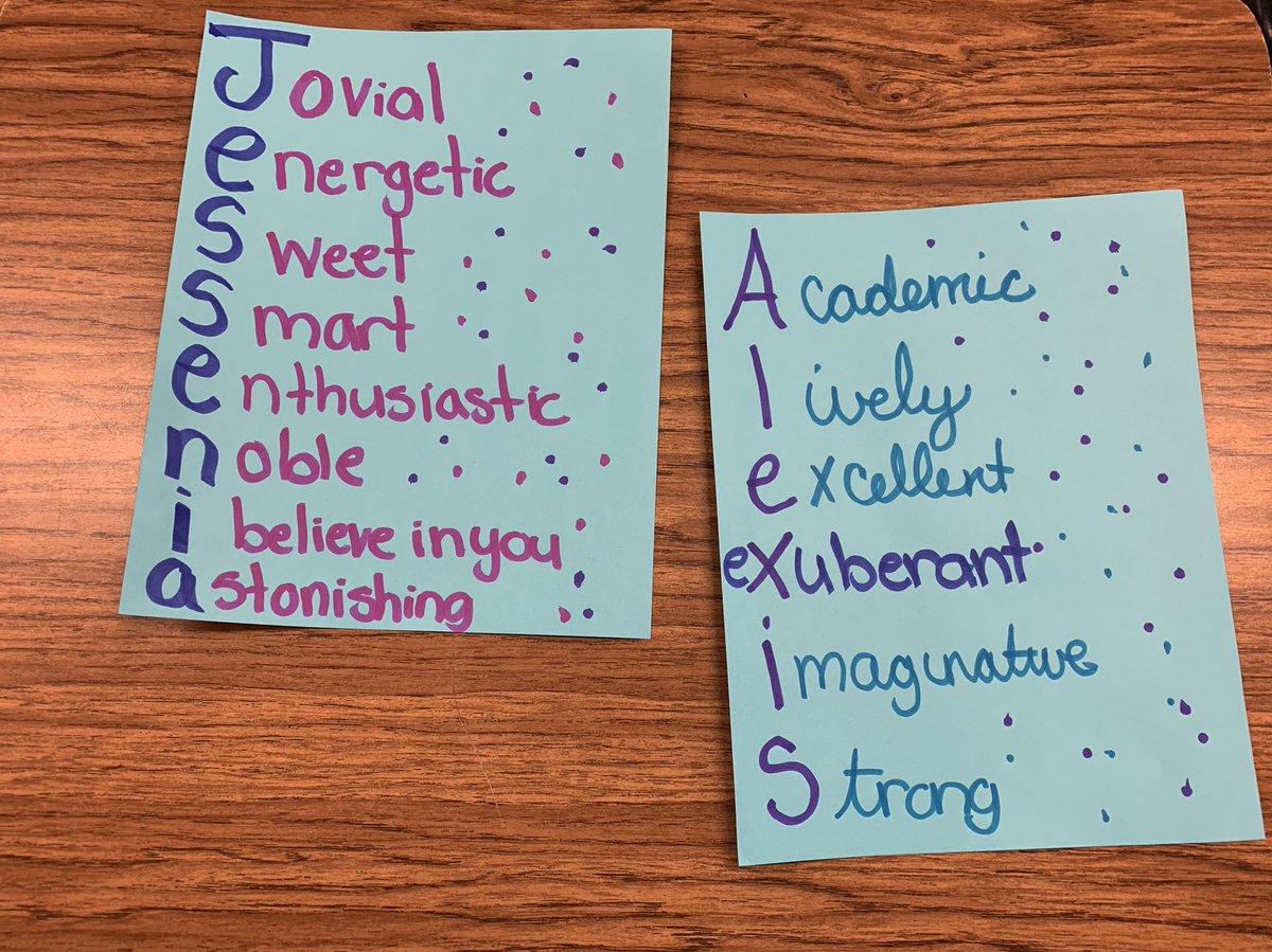 Rhodes7and8LA's tweet image. Test Motivation: You are a smart cookie treats and personalized acrostic poems portraying the classes’ positive characteristics! #Rhodeskidscan #room33 #testmotivation