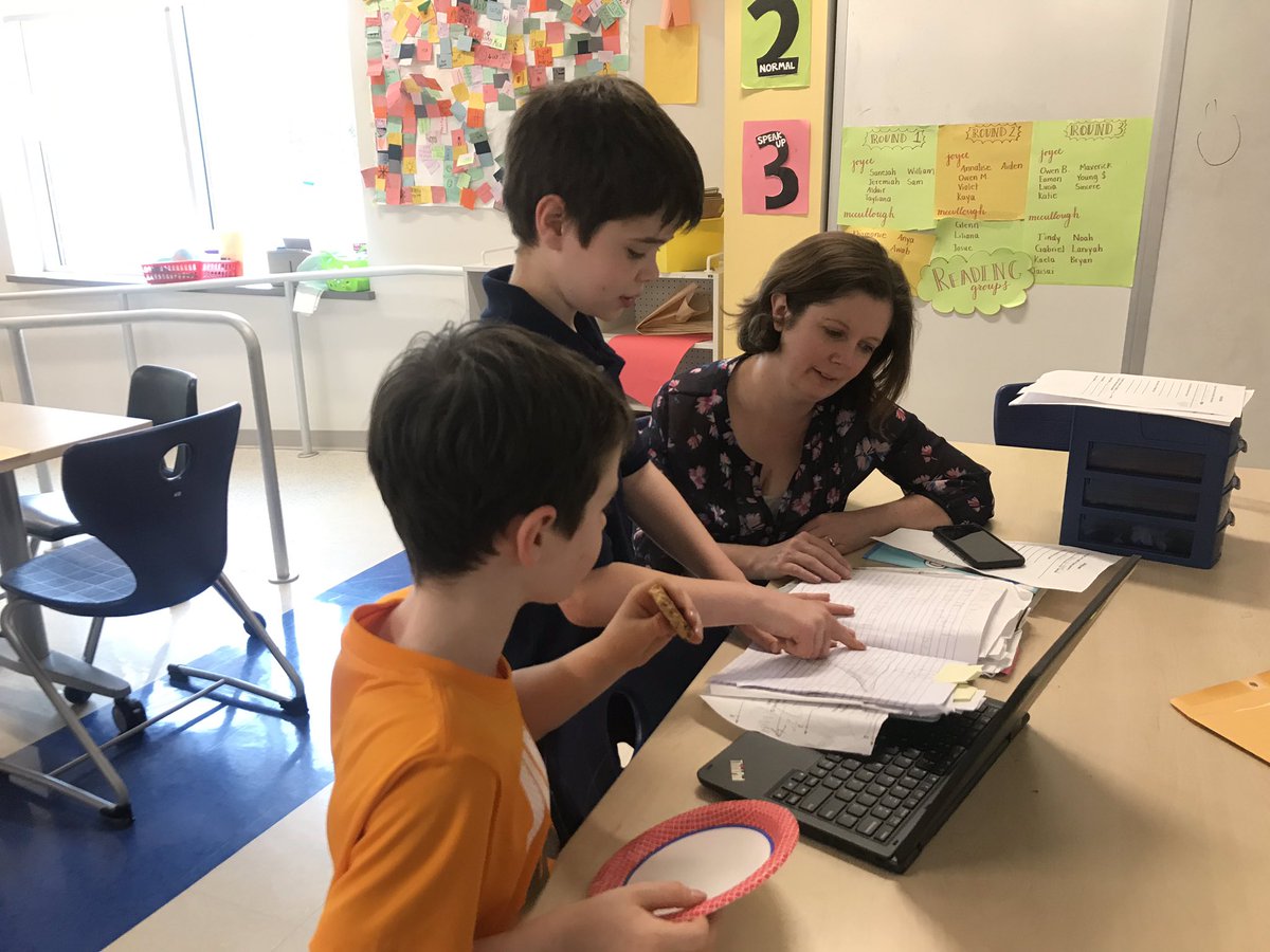 It takes a village to support a child. Thankful to see our students’ key people at our student success share! How are you letting your kids define and share their successes to keep moving forward? #multiagemoves #thisisthework