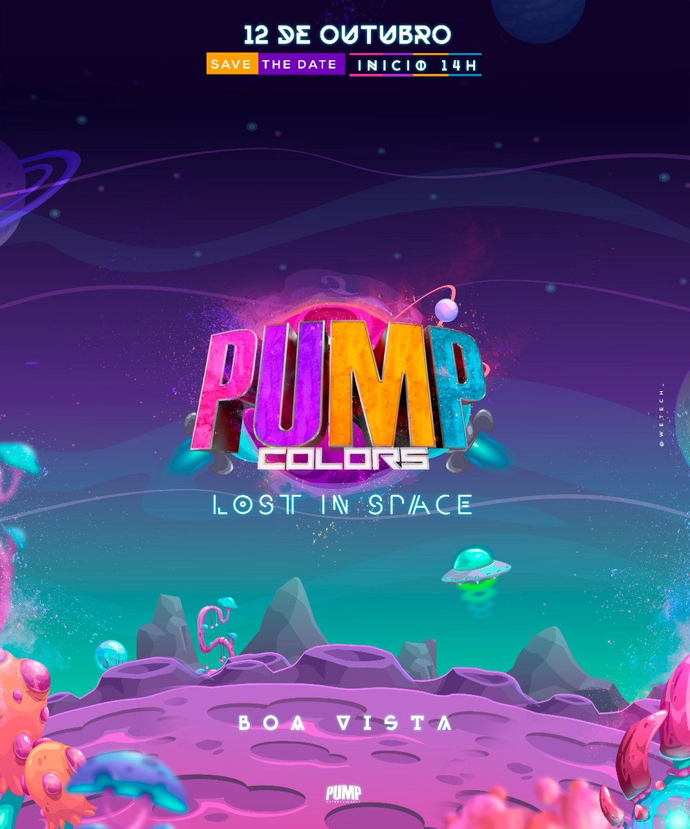 pumpboavista's tweet photo. Avisa geral que dia 12.10, a gente tá de volta!!
#pumpcolors #tour2019 #pumpbv https://t.co/KnLIQJ6zRq