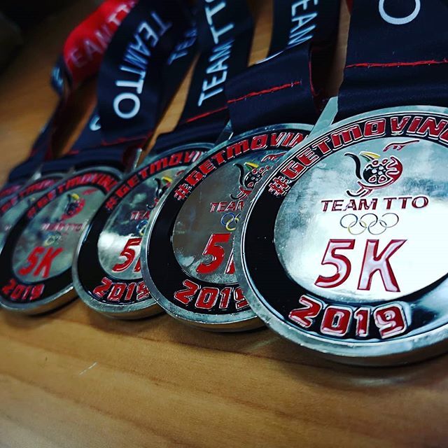 TTOlympic's tweet photo. If you haven’t received your #GetMovingTTO Virtual 5k medal visit Olympic House @ 121 Abercromby St. POS or call 625-1285 / 625-4380 for more info
#Support868 #GetActive #tokyo2020 #lima2019 #WeOnAMission #TeamTTO https://t.co/ML3BSwfehi