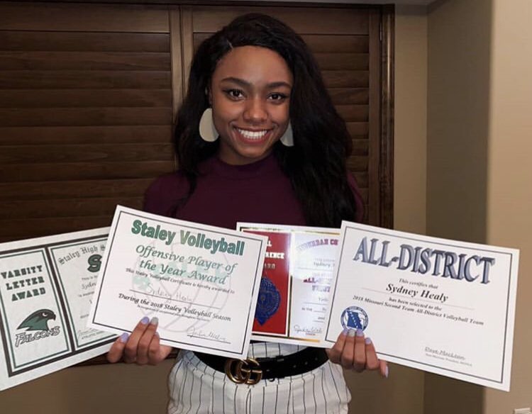 staleyfalconvb's tweet photo. Congrats to one of our amazing super stars for committing to CMU for volleyball!! We are so proud of you! #staleystrong #burntheship 💚💚💚💚 https://t.co/PTsUgZ7GYy