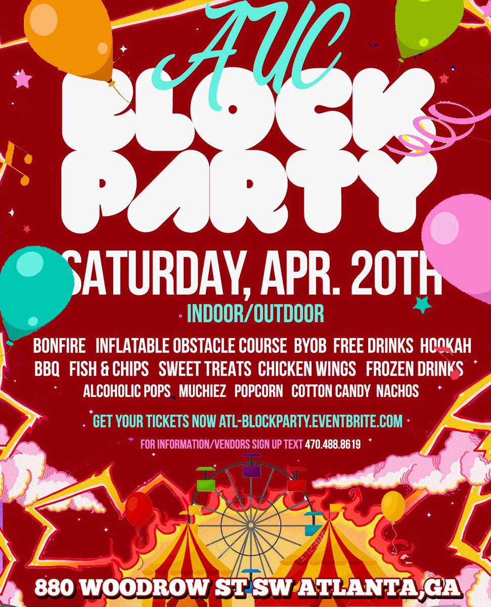 bandup2wavii's tweet photo. #ATLBlockParty Saturday with the free liq and you can BYOB & BYOW ππ but itβs the talk for everybody 𧨠#LEGACYENT https://t.co/trn3IQthdp