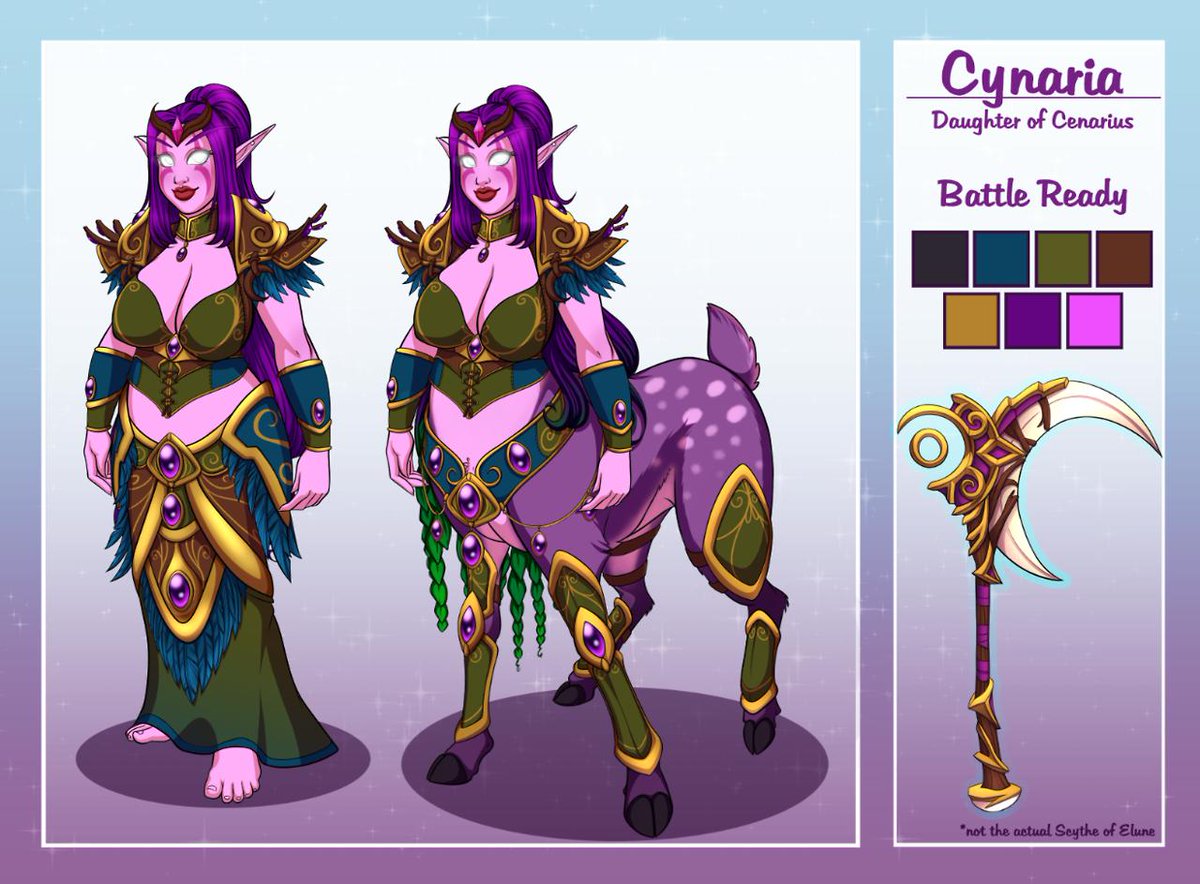 artbycynaria's tweet photo. @sylessae Always happy to show off my Cynaria! #cynaria #nsfw https://t.co/OMaBPejfMu