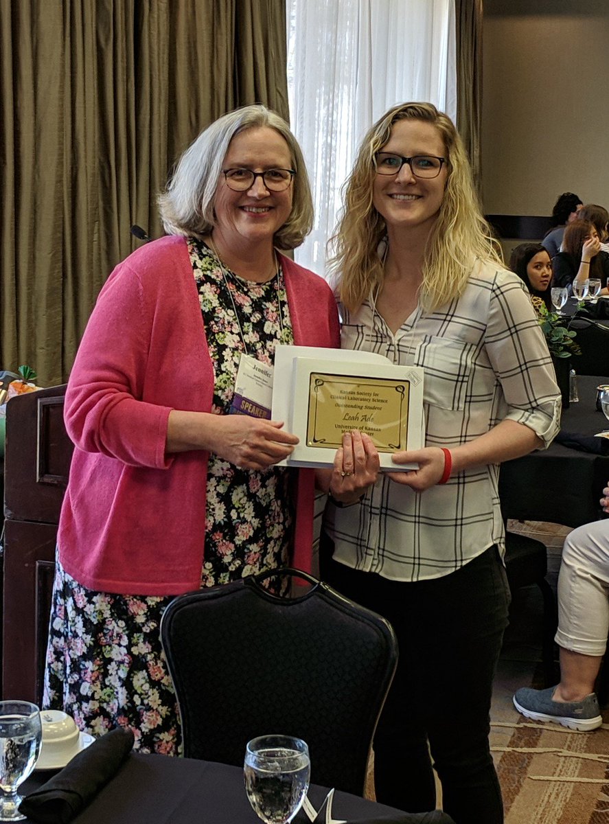 ASCLS_KS's tweet photo. Congratulations to all of our recipients of the KSCLS Outstanding Student Award from across the state of Kansas and attending from distance!  #KSCLS #ASCLS_KS #Lab4Life https://t.co/MNrUYoQpYQ