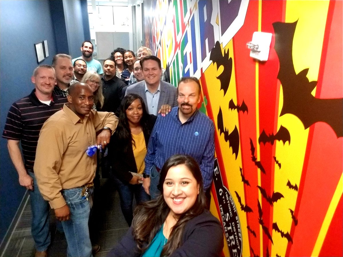 Awesome Austin Avengers visit! Thank you <a href="/Hylandr_ATT/">Ron Hyland</a> for your support &amp; leadership! #WeAppreciateYou #AwesomeATSD <a href="/joe_farrell21/">Joe Farrell</a> <a href="/CJLaBoard/">Carolina Texan</a>