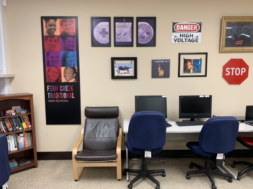 QuincyTennyson's tweet photo. A place of honor for a team we were honored to have @FernCreekHigh #FCProud https://t.co/LIi00IyJSf