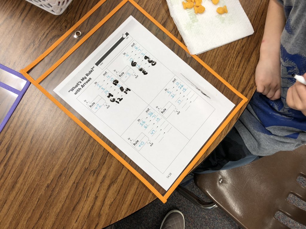 mscrawfords's tweet photo. Ss going through math stations as review before our math test. Love having different engagement activities to keep their engagement! #cpsbest #math https://t.co/pnZBadeEXf