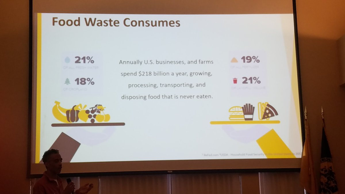 SJ_Program's tweet photo. TriCounty Sustainability Alliance food waste forum kicking off with #JustEatIt film viewing &amp; talk by #wastenotNJ founders @CP_TammyPaolino &amp; @toddtfuller https://t.co/PXD9U90UrS